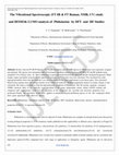 Research paper thumbnail of The Vibrational Spectroscopic (FT-IR &amp; FT Raman, NMR, UV) study and HOMO &amp; LUMO analysis of Phthalazine by DFT and HF Studies