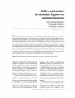 Research paper thumbnail of Stoller e a psicanálise: da identidade de gênero ao semblante lacaniano