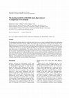 Research paper thumbnail of The Hearing Sensitivity of the Little Skate, Raja erinacea: A Comparison of Two Methods