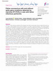 Research paper thumbnail of Feline coronavirus with and without spike gene mutations detected by real-time RT-PCRs in cats with feline infectious peritonitis