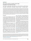 Research paper thumbnail of The Genetic Ancestry of Modern Indus Valley Populations from Northwest India