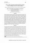 Research paper thumbnail of Review Artikel: Pemanfatan Limbah Organik Pasar Sebagai Prekursor Budidaya Lawi-Lawi Caulerpa lentillifera