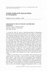 Research paper thumbnail of Scientific Meeting of the American Institute for Psychoanalysis