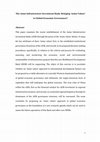 Research paper thumbnail of The Asian Infrastructure Investment Bank: Bringing ‘Asian Values’ to Global Economic Governance?