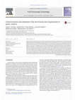 Research paper thumbnail of Characterization and utilization of fly ash of heavy fuel oil generated in power stations