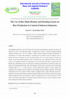 Research paper thumbnail of The Use of Rice Husk Biochar and Flooding System on Rice Production in Central of Sulawesi Indonesia