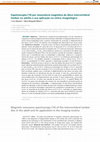 Research paper thumbnail of Magnetic resonance spectroscopy (1H) of the intervertebral lumbar disc in the adult and its application in the imaging routine