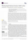 Research paper thumbnail of Simulating Peptide Monolayer Formation: GnRH-I on Silica