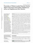 Research paper thumbnail of Potentiality of Melittin-Loaded Niosomal Vesicles Against Vancomycin-Intermediate Staphylococcus aureus and Staphylococcal Skin Infection