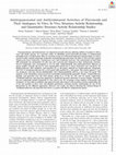 Research paper thumbnail of Antitrypanosomal and Antileishmanial Activities of Flavonoids and Their Analogues: In Vitro, In Vivo, Structure-Activity Relationship, and Quantitative Structure-Activity Relationship Studies