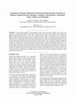 Research paper thumbnail of Evaluation of Seven Publicized Enforcement Demonstration Programs to Reduce Impaired Driving: Georgia, Louisiana, Pennsylvania, Tennessee, Texas, Indiana, and Michigan