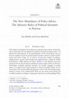 Research paper thumbnail of The New Abundance of Policy Advice: The Advisory Roles of Political Scientists in Norway