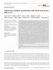 Research paper thumbnail of Global brain metabolic quantification with whole-head proton MRS at 3 T