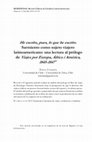 Research paper thumbnail of He escrito, pues, lo que he escrito". Sarmiento como sujeto viajero latinoamericano: una lectura al prólogo de "Viajes por Europa, África i América 1845-1847