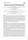 Research paper thumbnail of Determinants of Credit Access and Default among Crayfish Traders in Four Selected Markets in Akwa Ibom State, Nigeria