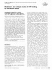 Research paper thumbnail of Modulatory and catalytic modes of ATP binding by the calcium pump