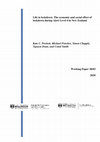 Research paper thumbnail of Life in lockdown: The economic and social effect of lockdown during Alert Level 4 in New Zealand