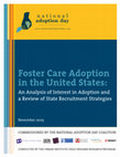 Research paper thumbnail of Foster Care Adoption in the United States: An Analysis of Interest in Adoption and a Review of State Recruitment Strategies