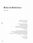 Research paper thumbnail of Rúfol de Khlèbnikov