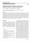 Research paper thumbnail of Genetically encoded sensors enable micro- and nano-scopic decoding of transmission in healthy and diseased brains