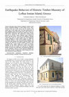 Research paper thumbnail of Earthquake Behavior of Historic Timper-Masonry of Lefkas Ionian Island, Greece