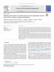 Research paper thumbnail of Modeling areal measures of campsite impacts on the Appalachian National Scenic Trail to enhance ecological sustainability