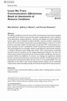 Research paper thumbnail of Leave No Trace Communication: Effectiveness Based on Assessments of Resource Conditions