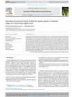 Research paper thumbnail of Allocation of external returns of different quality grades to multiple stages of a closed loop supply chain