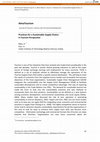 Research paper thumbnail of Practices for a Sustainable Supply Chains: A Tourism Perspective