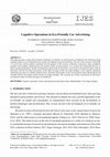 Research paper thumbnail of Cognitive Operations in Eco-Friendly Car Advertising