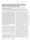 Research paper thumbnail of Suppressor of Cytokine Signaling (SOCS) 1 Inhibits Type I Interferon (IFN) Signaling via the Interferon α Receptor (IFNAR1)-associated Tyrosine Kinase Tyk2