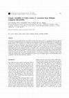 Research paper thumbnail of Genetic variability of Coffea arabica L. accessions from Ethiopia evaluated with RAPDs