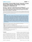 Research paper thumbnail of Quantitative Genome-Wide Genetic Interaction Screens Reveal Global Epistatic Relationships of Protein Complexes in Escherichia coli