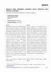 Research paper thumbnail of Máscaras falsas, identidades verdaderas. Breves reflexiones sobre disidencia y alteridad