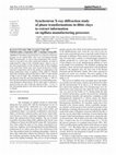 Research paper thumbnail of Synchrotron X-ray diffraction study of phase transformations in illitic clays to extract information on sigillata manufacturing processes