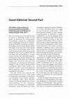 Research paper thumbnail of Guest Editorial: Second Part