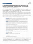 Research paper thumbnail of A national database analysis of acinar cell carcinoma of the pancreas, a histologically, epidemiologically, and biologically distinct entity increasing in incidence