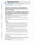 Research paper thumbnail of Implications of CA19-9 elevation for survival, staging, and treatment sequencing in intrahepatic cholangiocarcinoma: A national cohort analysis