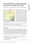 Research paper thumbnail of Second World War conflict archaeology in the forests of north-west Europe