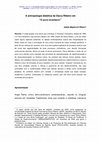 Research paper thumbnail of A Antropologia Dialética de Darcy Ribeiro em "O Povo Brasileiro