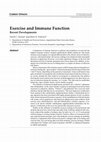 Research paper thumbnail of Exercise and Immune Function