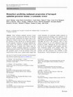 Research paper thumbnail of Biomarkers predicting malignant progression of laryngeal epithelial precursor lesions: a systematic review