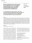 Research paper thumbnail of Recommendations From the Society for the Advancement of Transplant Anesthesiology: Liver Transplant Anesthesiology Fellowship Core Competencies and Milestones