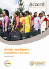 Research paper thumbnail of Gender and Nepal's transition from war Gender and Nepal's transition from war