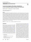 Research paper thumbnail of A numerical investigation of the inelastic cyclic behaviour of short and long links designed according to RPA 99 provisions