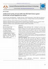 Research paper thumbnail of Antibacterial Activity of Cassia abbreviata Oliv Bark Extract against Escherichia coli and Staphylococcus aureus