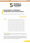 Research paper thumbnail of Hospitalidade e Mobilidade Corporativa: uma revisão teórica