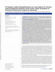 Research paper thumbnail of CT-Guided Lumbar Sympathectomy as a Last Option for Chronic Limb-Threatening Ischemia of the Lower Limbs: Evaluation of Technical Factors and Long-Term Outcomes