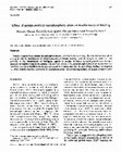 Research paper thumbnail of Effect of insulin receptor autophosphorylation on insulin receptor binding