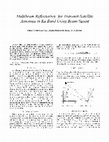 Research paper thumbnail of Multibeam reflectarray for transmit satellite antennas in Ka band using beam-squint